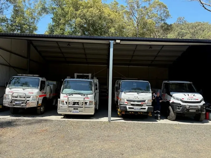 Traccorp appliances parked under the engine bay