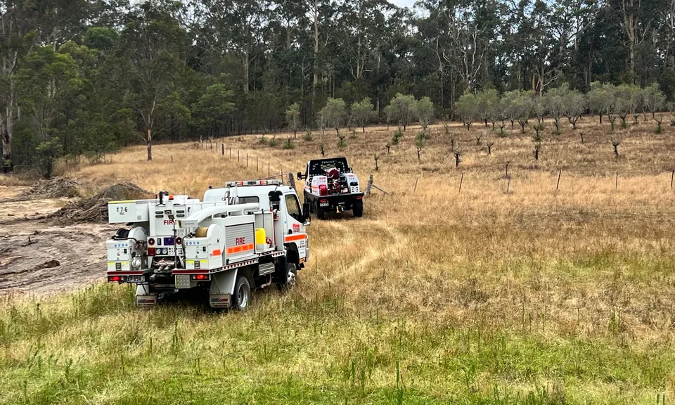 Two Traccorp tankers deploying across open country
